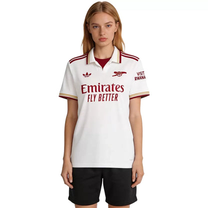 Camiseta de fútbol de la tercera equipación del Arsenal Women para 2025/26