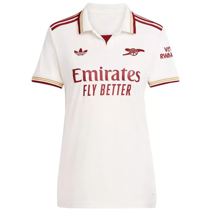 Camiseta de fútbol de la tercera equipación del Arsenal Women para 2025/26