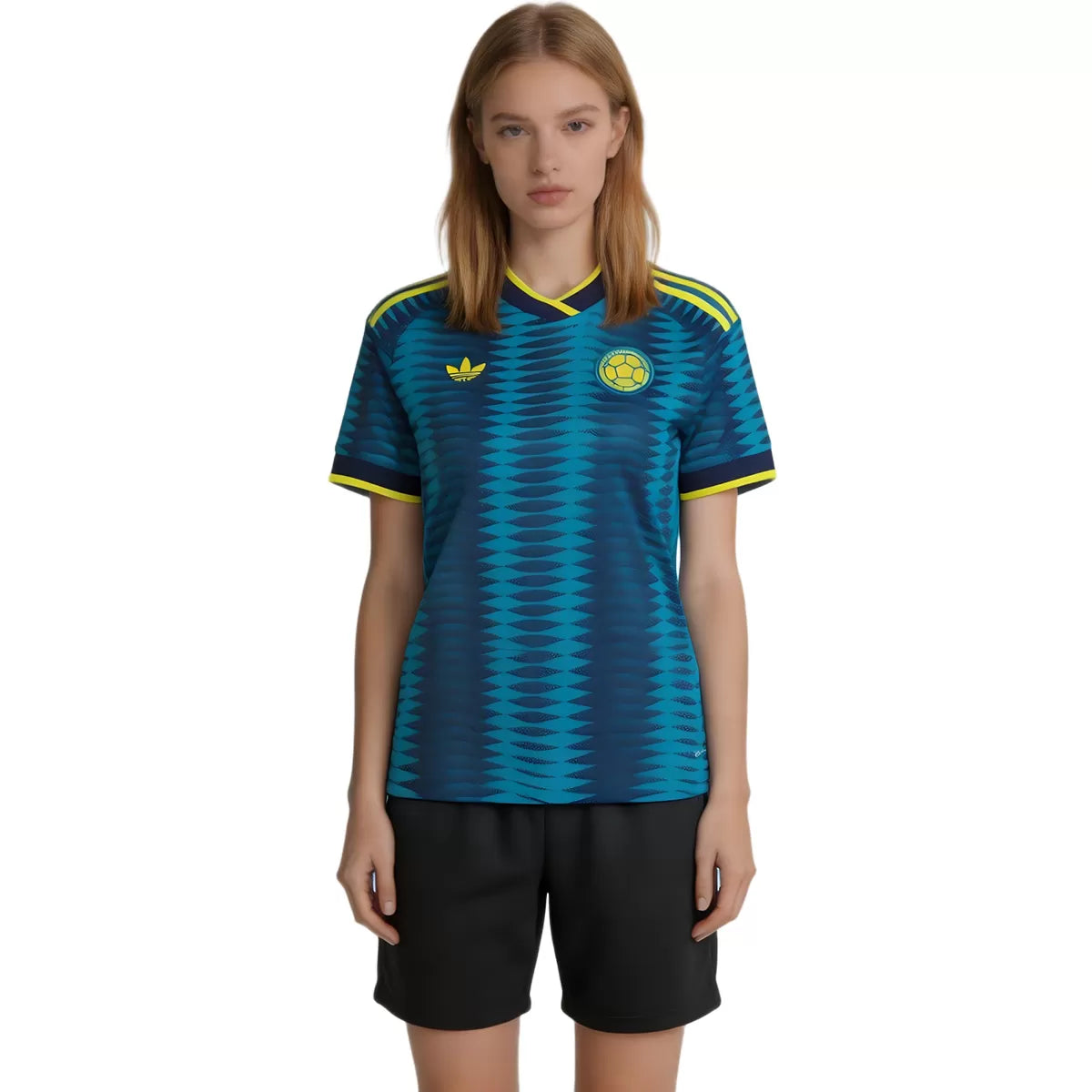 Camiseta de Visitante de Colombia para Mujer Copa del Mundo 2026