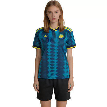 Camiseta de Visitante de Colombia para Mujer Copa del Mundo 2026