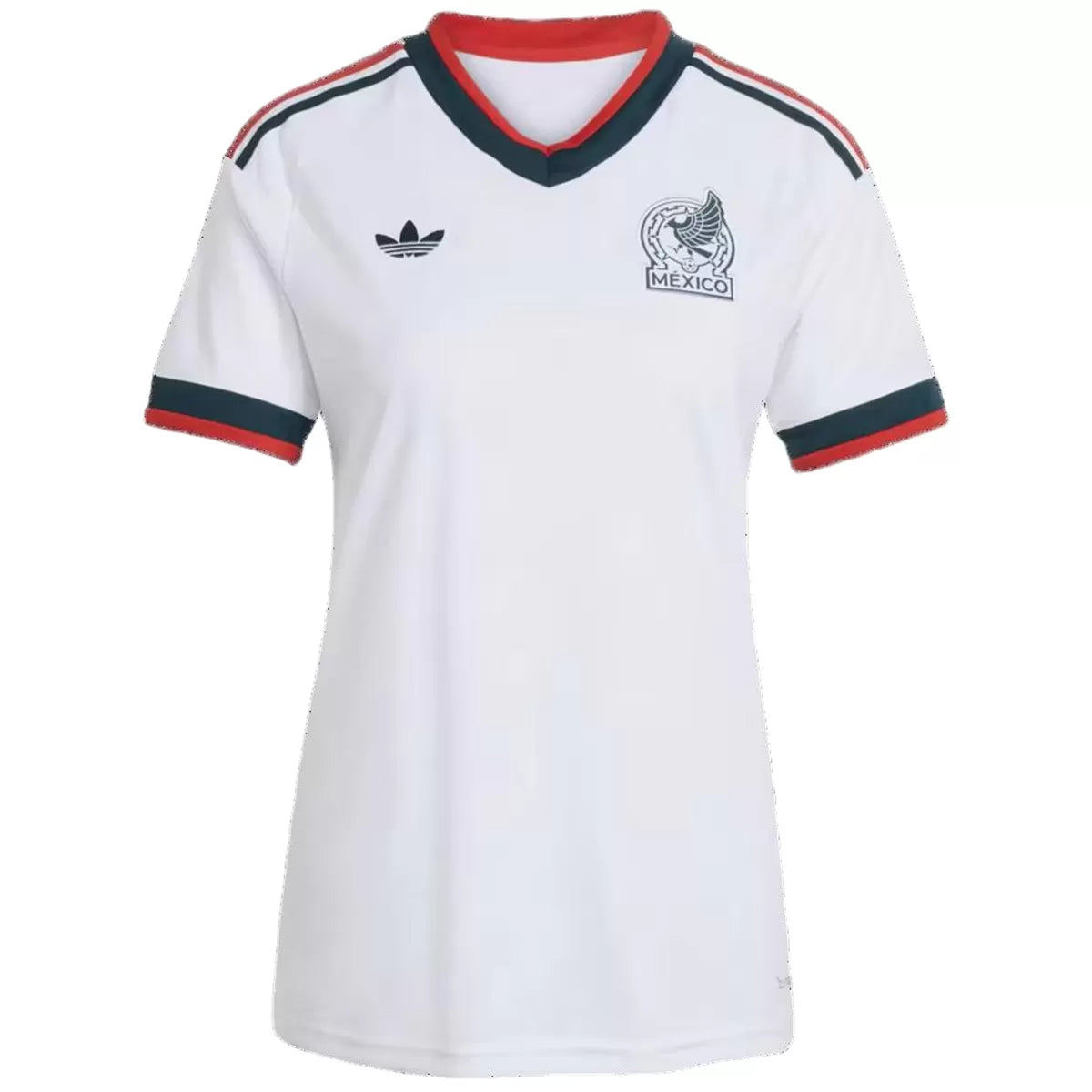 Playera de fútbol de visitante de México para mujer Mundial 2026