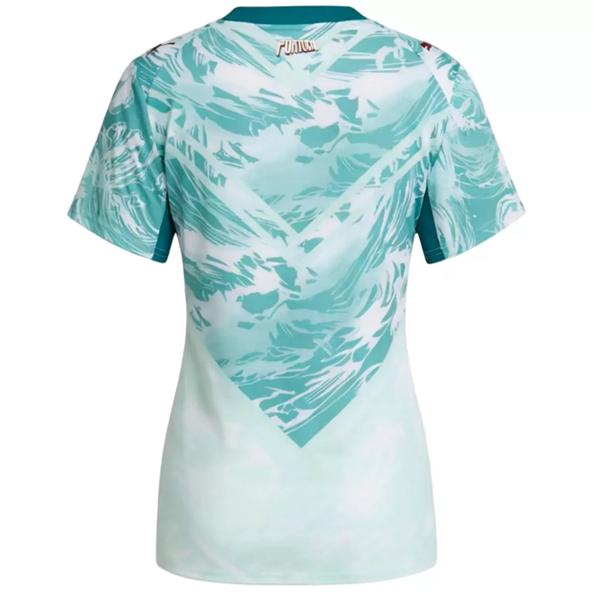 Camiseta de visitante de fútbol de Portugal para mujer Copa Mundial 2026