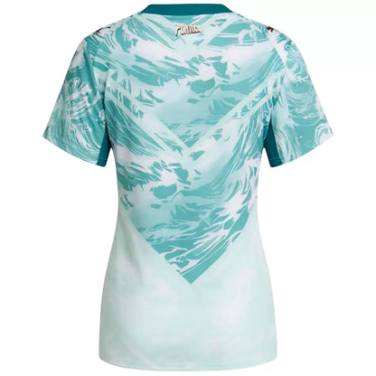 Camiseta de visitante de fútbol de Portugal para mujer Copa Mundial 2026