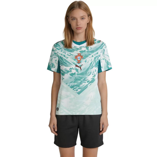 Maillot de foot Portugal extérieur femme Coupe du Monde 2026