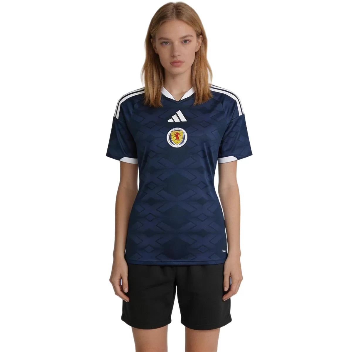 Camiseta de fútbol de local de Escocia para mujer Copa del Mundo 2026