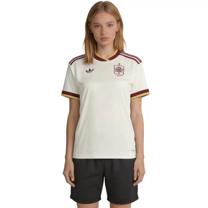 Camiseta de visitante de la selección femenina de España para el Mundial de 2026