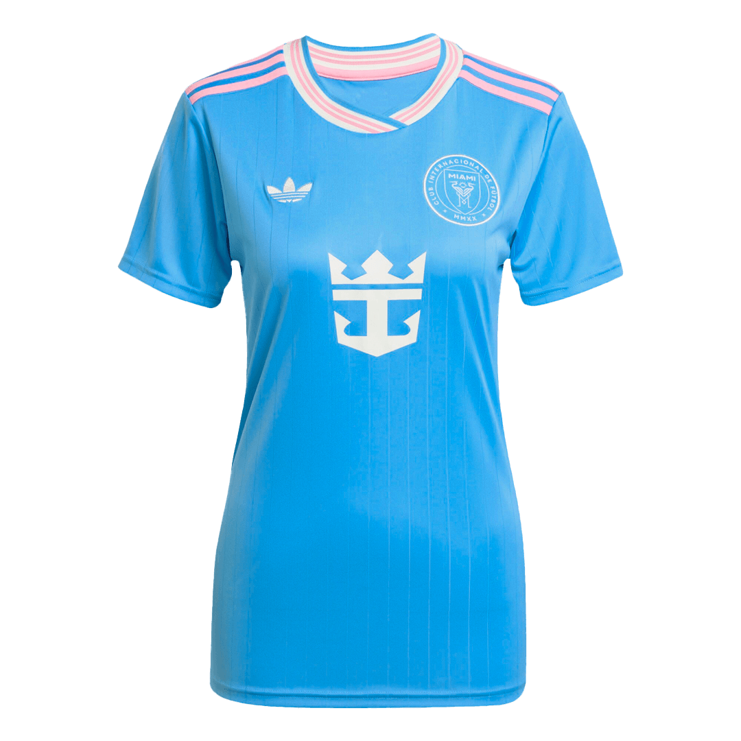 Tercera equipación visitante del Inter Miami CF femenino 2025