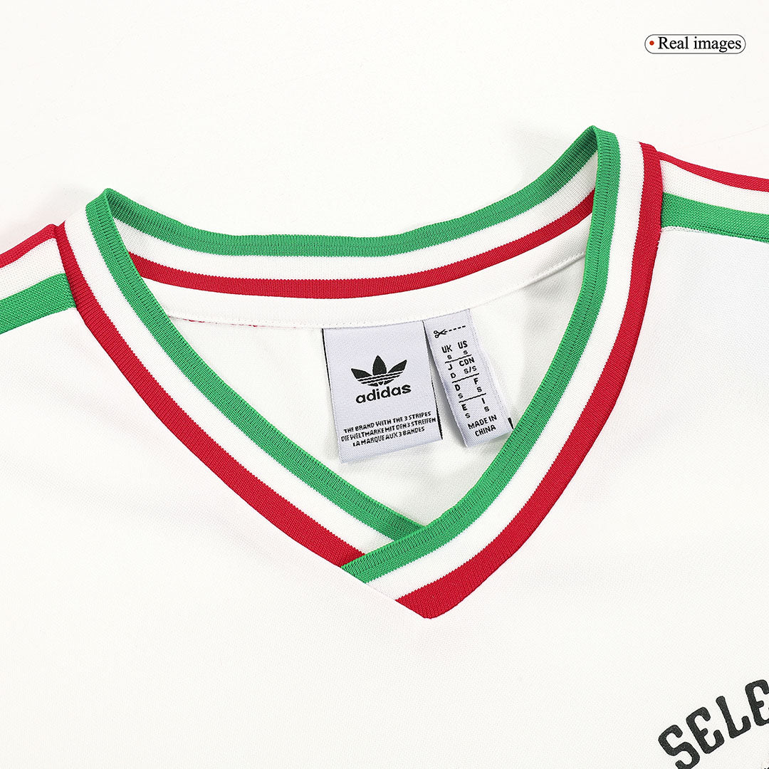 Camiseta retro de fútbol de visitante de México 1985
