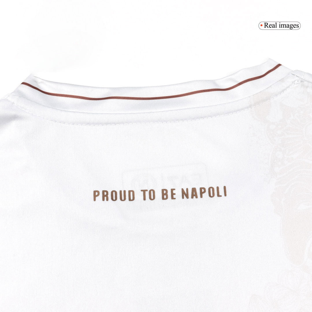 Equipación visitante infantil del Napoli - Camiseta + Pantalón corto 2025/26