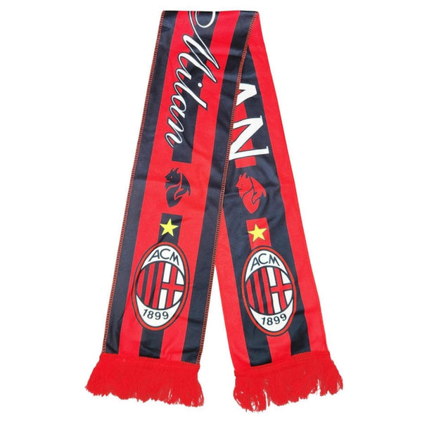 AC Milan-skjerf rødt