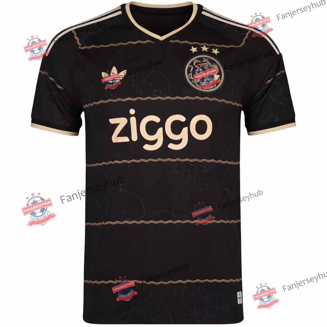 Camiseta de fútbol de visitante del Ajax, versión jugador, tercera equipación 2025/26