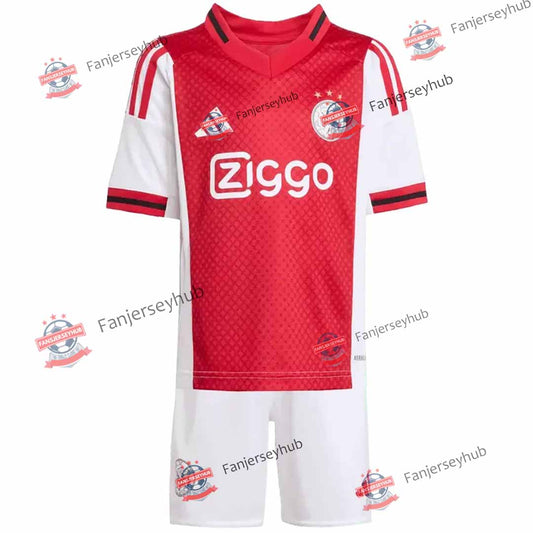 Tercera equipación de visitante del Ajax para niños (Camiseta y pantalón corto) 2025/26