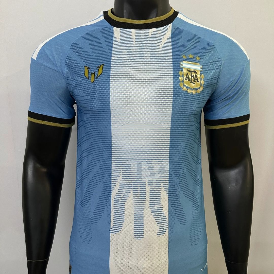 Camiseta Versión Jugador Especial La Albiceleste Mundial 2026 Azul