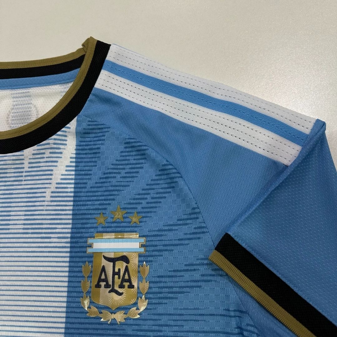 Camiseta Versión Jugador Especial La Albiceleste Mundial 2026 Azul