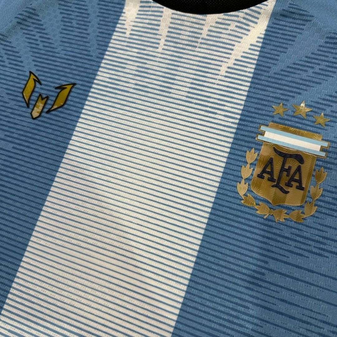 Camiseta Versión Jugador Especial La Albiceleste Mundial 2026 Azul