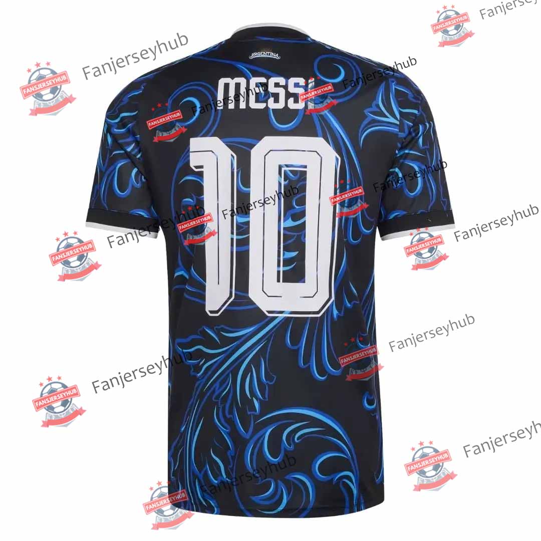 Messi #10 La Albiceleste Away Soccer Jersey 2026 World Cup