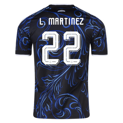 L.Martinez #22 Argentina Away Soccer Jersey 2026 World Cup