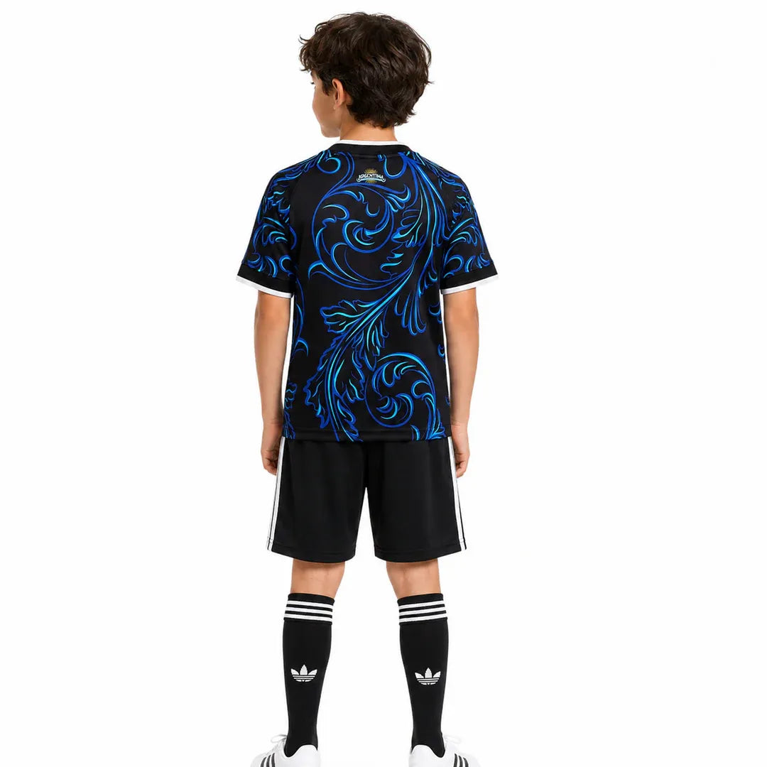 Argentina Kid's 2026 Away Full Soccer Kit - Jersey+Shorts+Socks