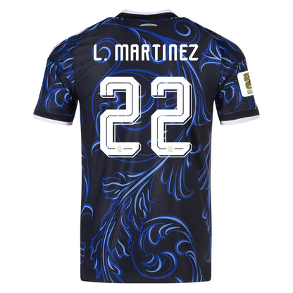 L.Martinez #22 Argentina Player Version Away Jersey 2026 World Cup