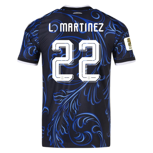 L.Martinez #22 Argentina Player Version Away Jersey 2026 World Cup