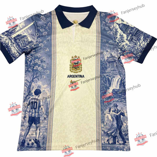 Maillot Édition Spéciale Argentine Chèvre "LA PULGA"