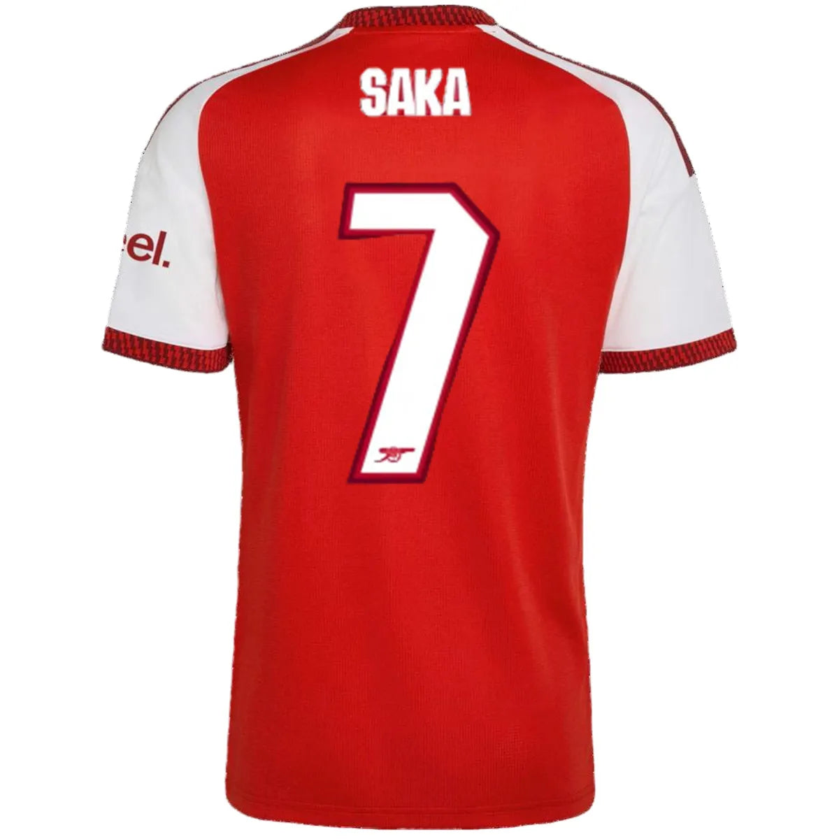 Saka #7 Arsenal Home Soccer Jersey 2026/27 - UCL