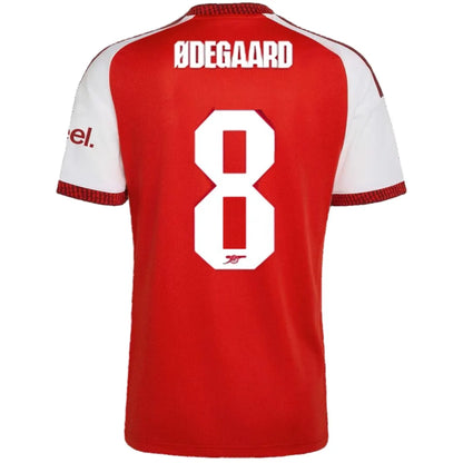 Camiseta de fútbol local del Arsenal #26 Campeones 2026/27 con escudo