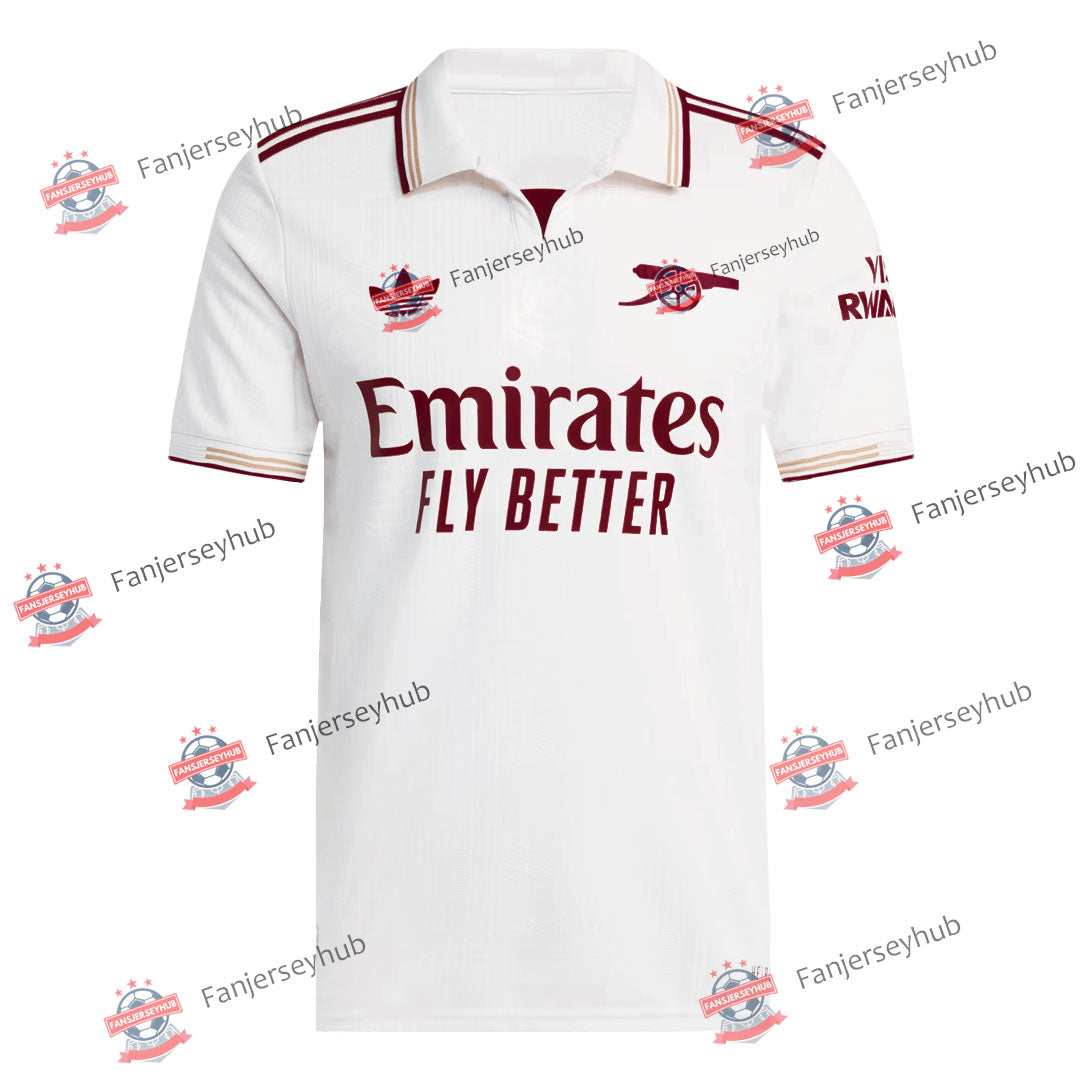 Gunners Third Away Player Version Soccer Jersey 2025/26