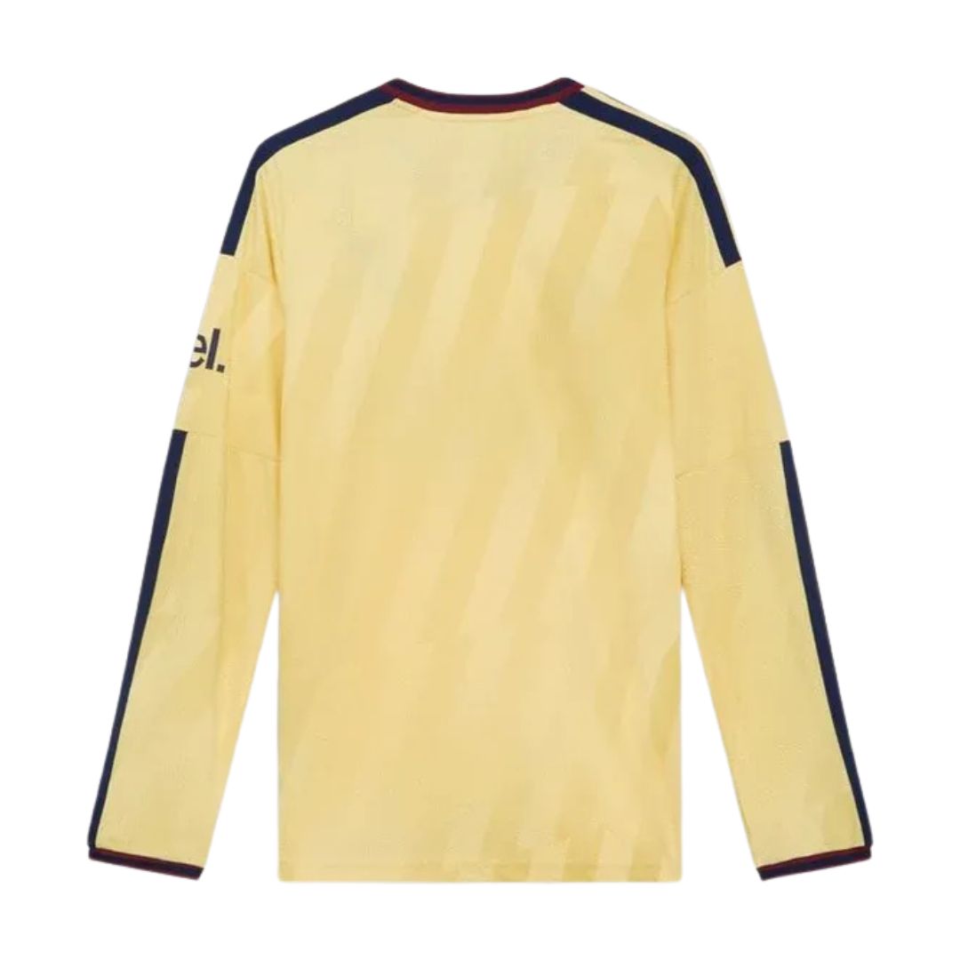 Camiseta de fútbol de manga larga de visitante de Japón 2026 para la Copa del Mundo
