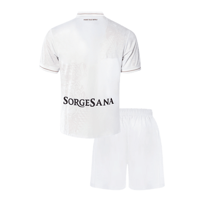 Equipación visitante infantil del Napoli - Camiseta + Pantalón corto 2025/26