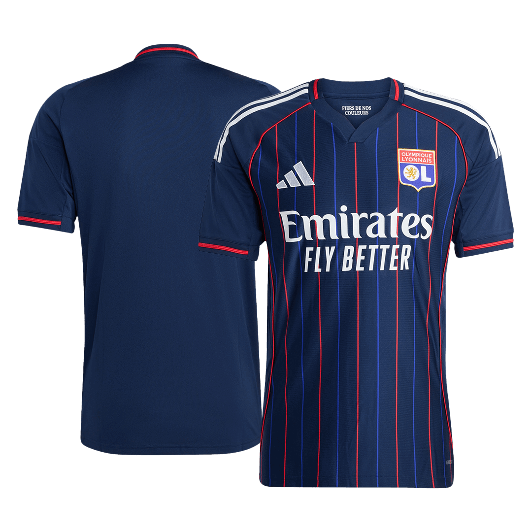 Camiseta de futbol Olympique Lyonnais segunda equipación 2025/26