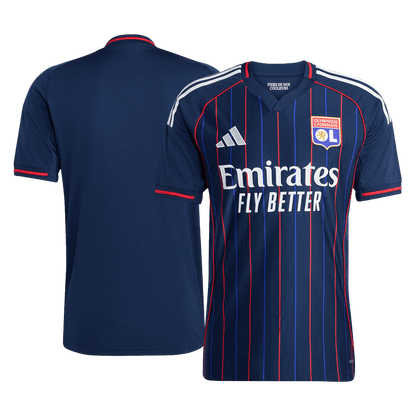 Camiseta de futbol Olympique Lyonnais segunda equipación 2025/26