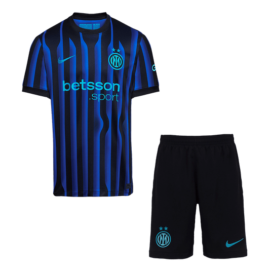 Tenue domicile de l'Inter Milan - Maillot + Short 2025/26
