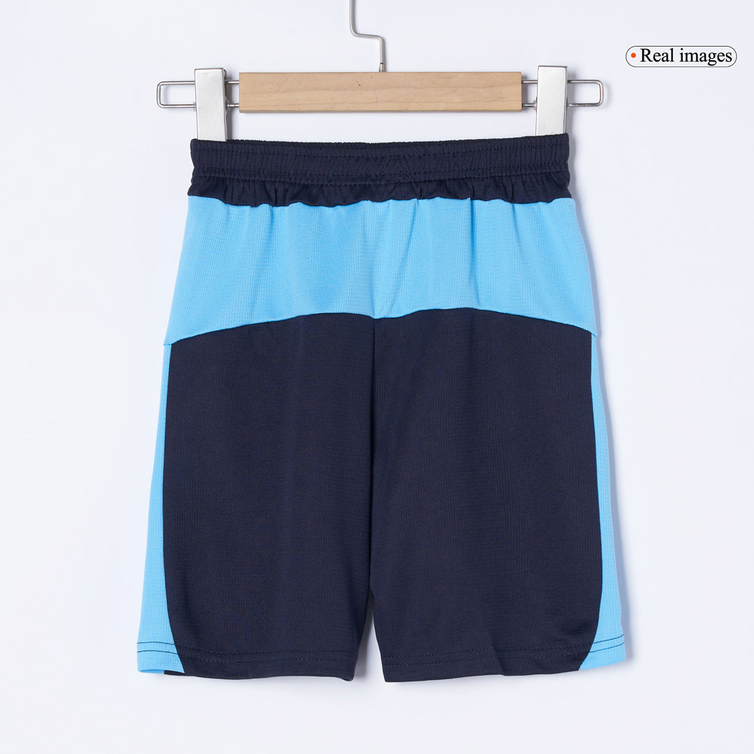 Equipación visitante infantil del Marsella - Camiseta + Pantalón corto 2025-26