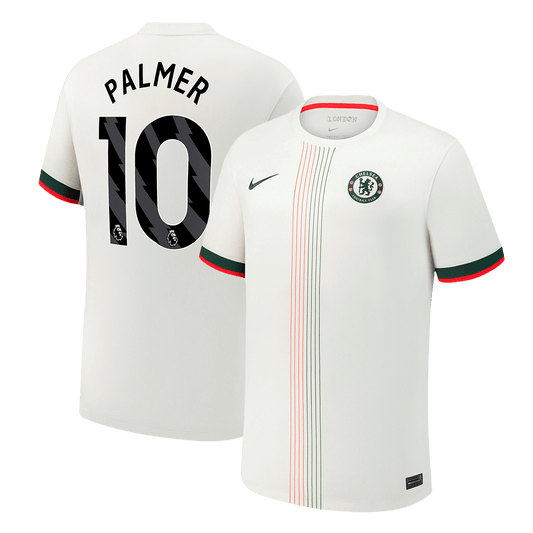 Maillot extérieur blanc de Chelsea, Palmer n° 10, saison 2025/26