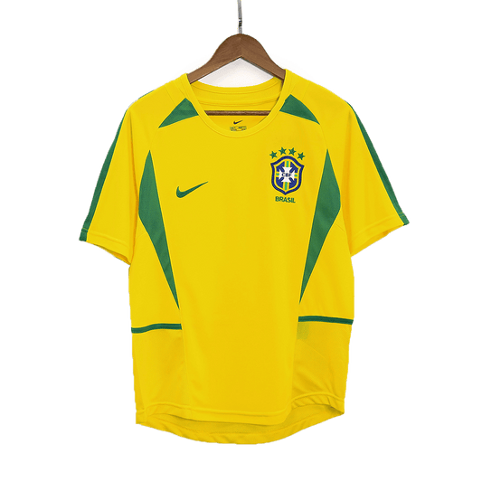Maillot de football rétro domicile Brésil 2002/03