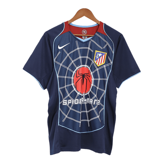Maillot de football rétro extérieur de l'Atlético Madrid 2004/05