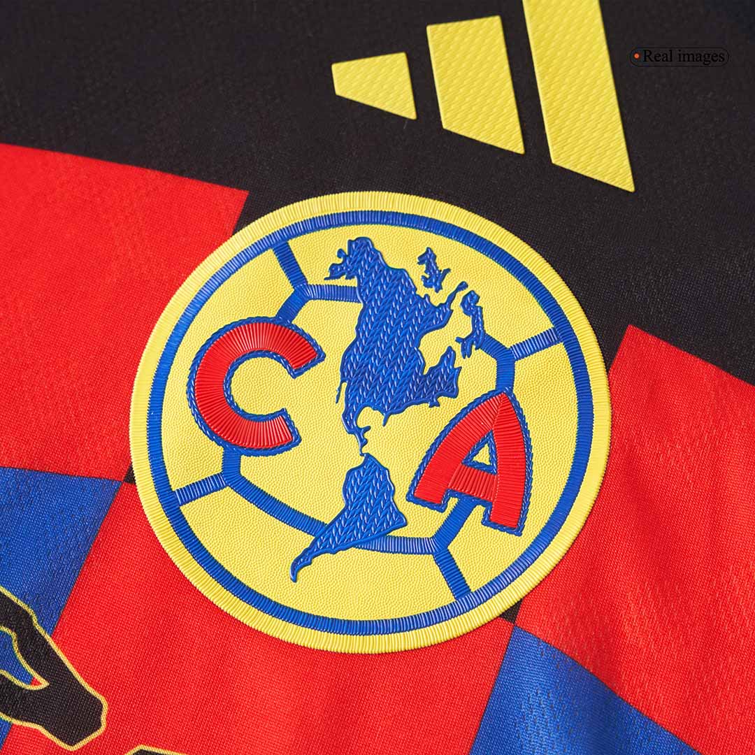 Camiseta de fútbol del Club América, versión jugador local, temporada 2025/26