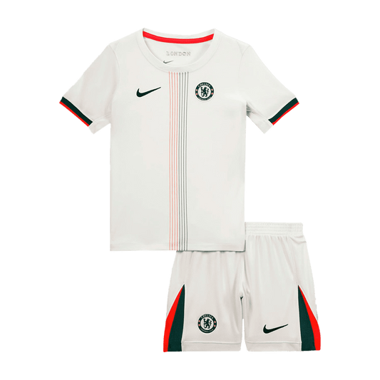 Tenue extérieure enfant Chelsea - Maillot + Short 2025/26