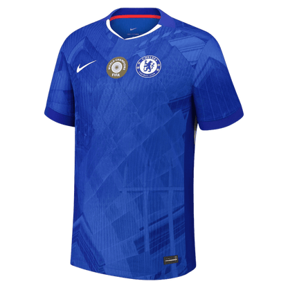 CAMPEONES DEL MUNDO #25 Camiseta de fútbol del Chelsea, versión jugador local, temporada 2025/26