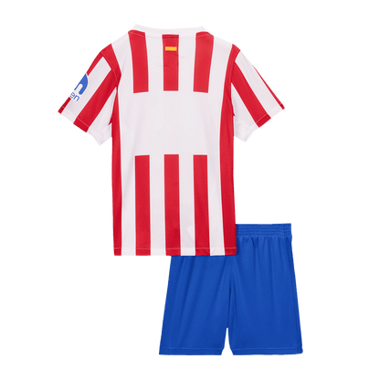 Equipación infantil del Atlético de Madrid (camiseta + pantalón corto) 2025/26