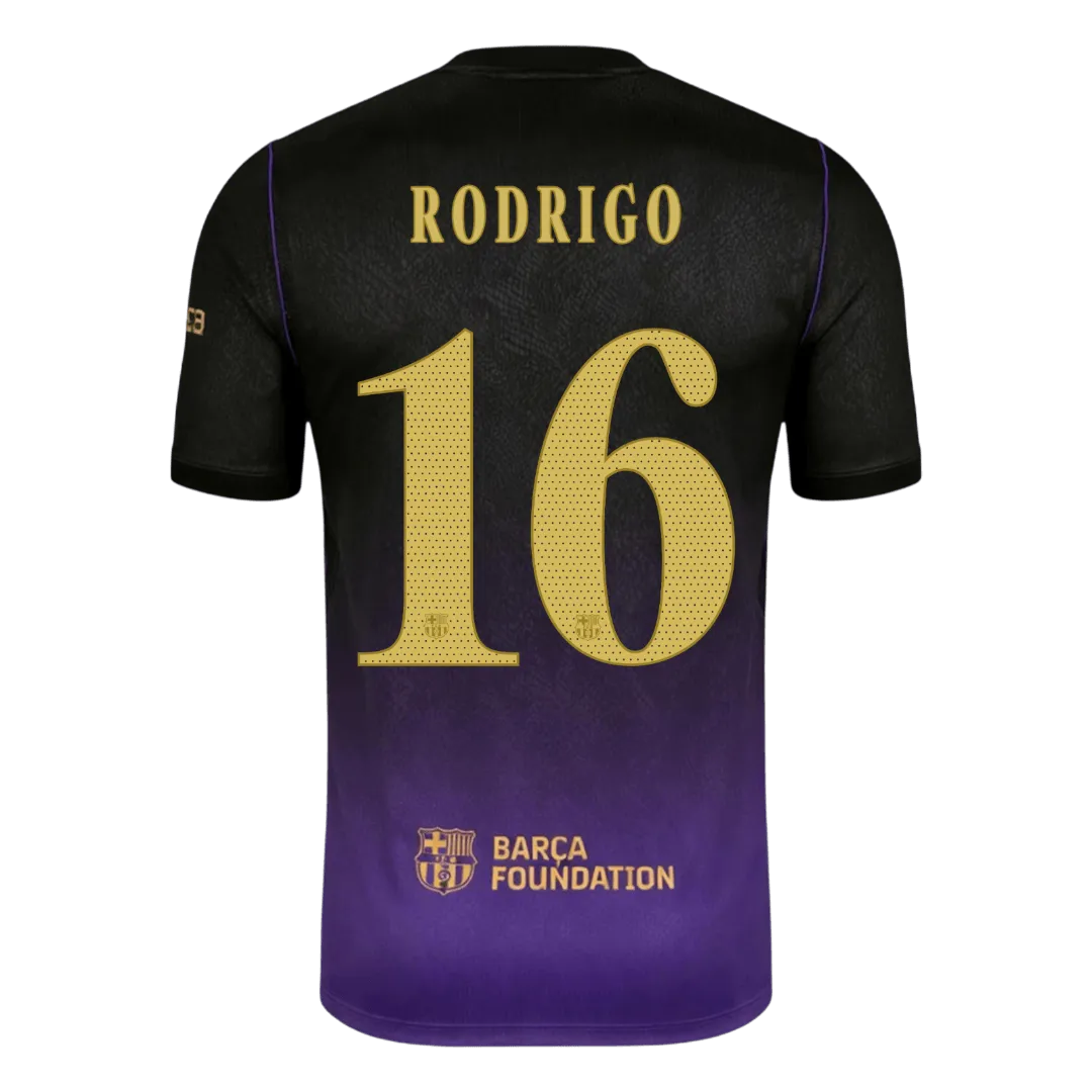 Maillot extérieur de LAMINE YAMAL #10 FC Barcelone, version joueur, saison 2025/26 - Ligue des Champions