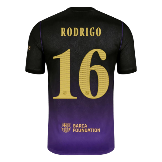 Maillot extérieur de LAMINE YAMAL #10 FC Barcelone, version joueur, saison 2025/26 - Ligue des Champions