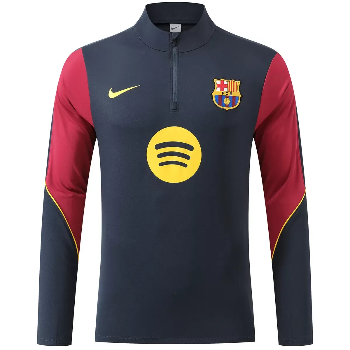 Barcelona 1/4 Zip Tracksuit 2026/27 Navy