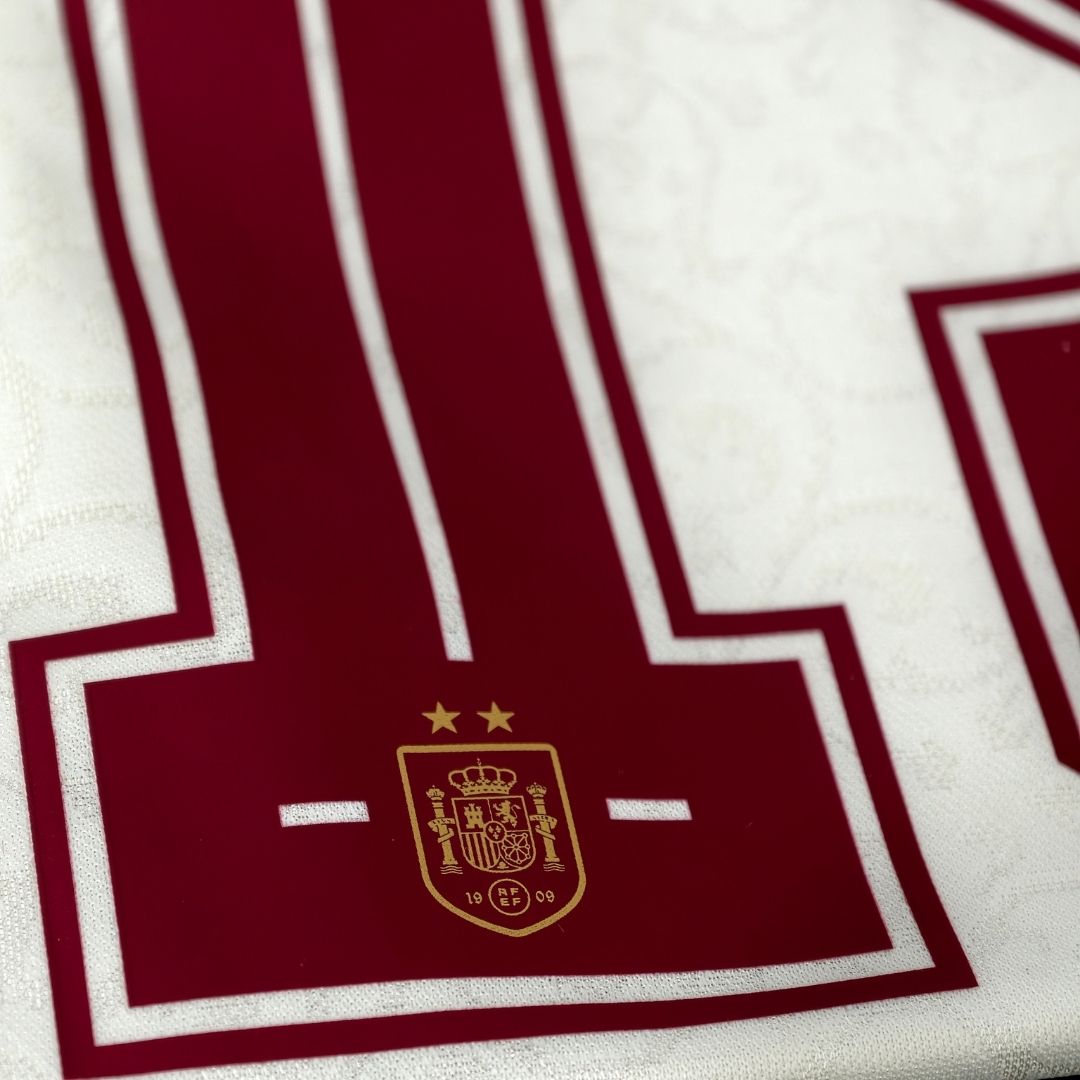 LAMINE YAMAL #19 España Versión Jugador Visitante Camiseta Ganador Mundial 2026
