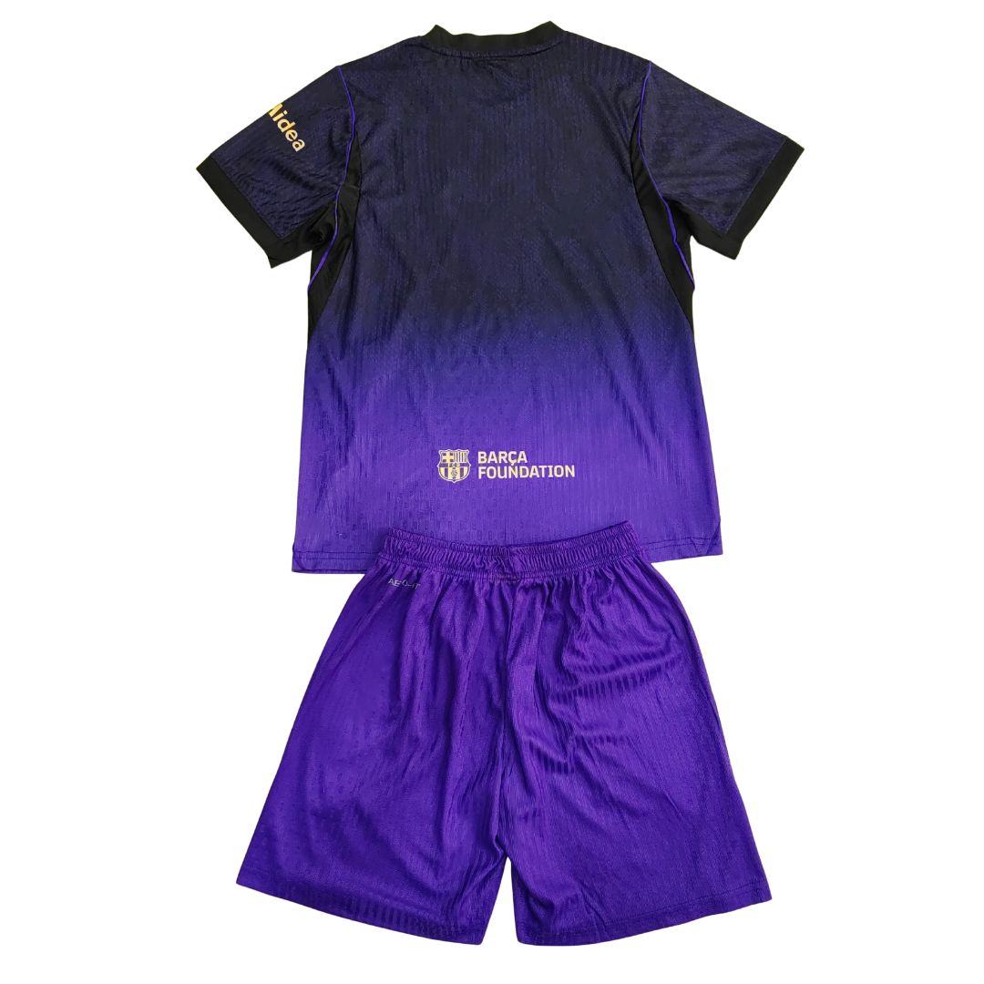 Kid's Barcelona x Kobe Bryant Away Jersey Kit Player Version - Jersey+Shorts 2026/27