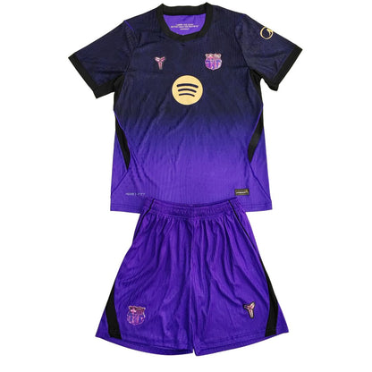 Kid's Barcelona x Kobe Bryant Away Jersey Kit Player Version - Jersey+Shorts 2026/27