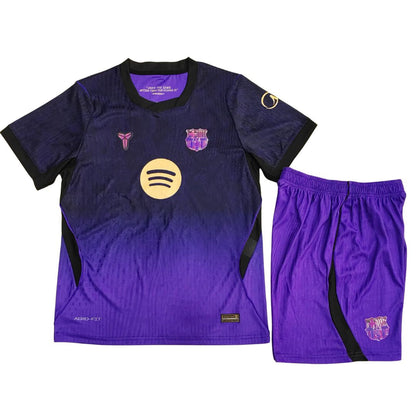 Kid's Barcelona x Kobe Bryant Away Jersey Kit Player Version - Jersey+Shorts 2026/27