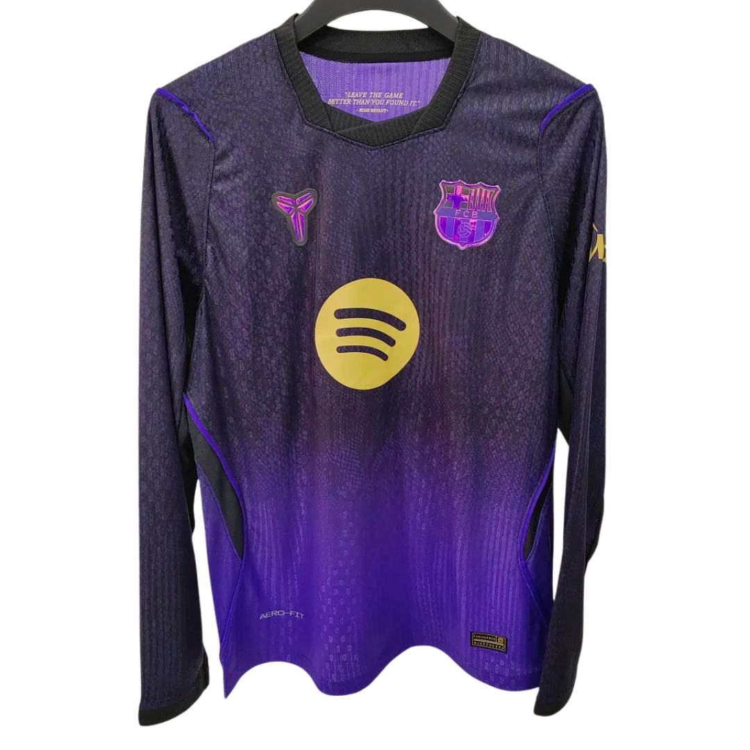 Barcelona x Kobe Bryant Away Long Sleeve Player Version Jersey 2026/27
