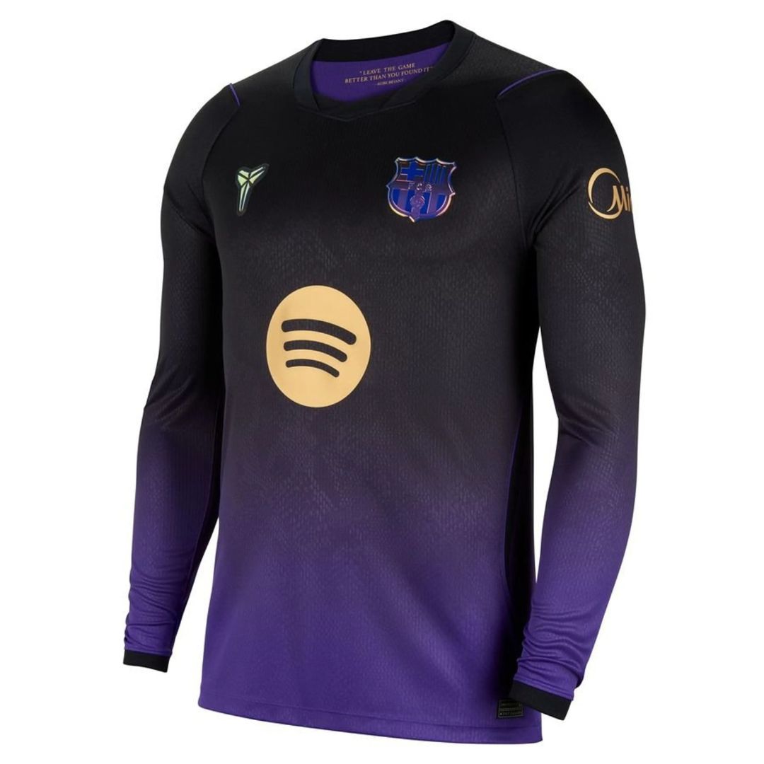 Barcelona x Kobe Bryant Away Long Sleeve Player Version Jersey 2026/27